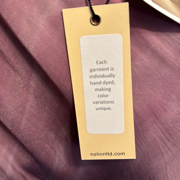 Nation Ltd. Lila Ombré Sateen Maxi Dress - Picture 11 of 13